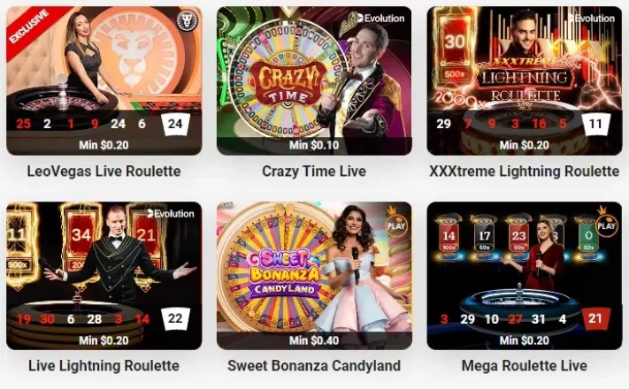 LeoVegas Live Casino