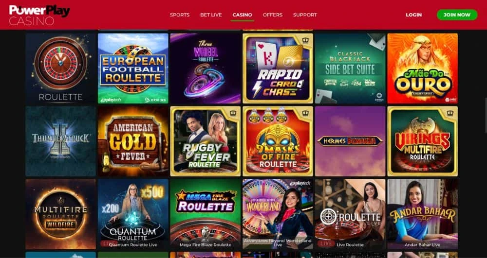 PowerPlay Casino Roulette