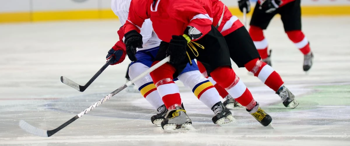 Ice Hockey Players in action