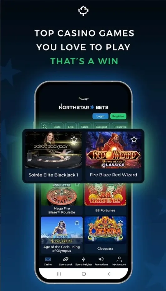 NorthStar Bets Casino Android App Ontario