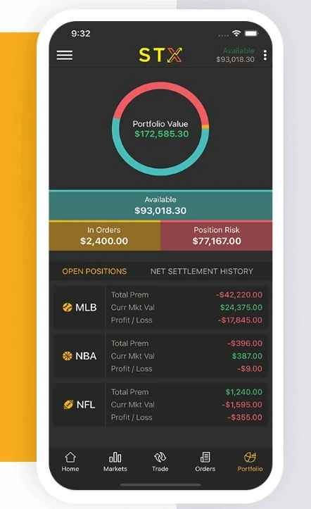 STX Sports Betting Exchange Live Sports