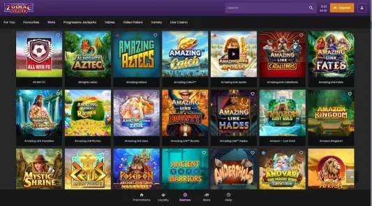 Zodiac Casino Slots