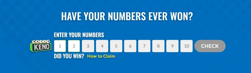 OLG Daily Keno Winning Numbers