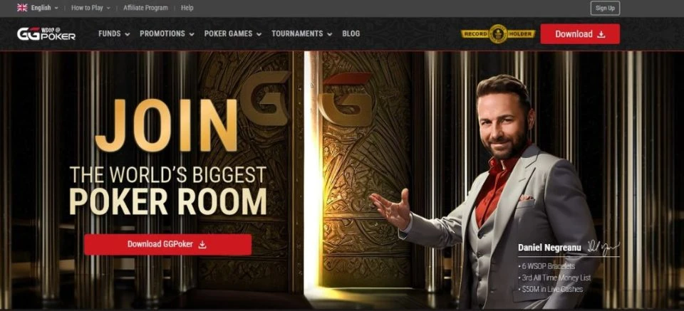 GG Poker Canada Homepage