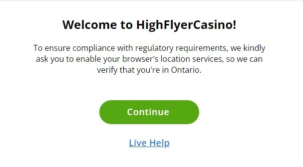 High Flyer Casino Ontario Location